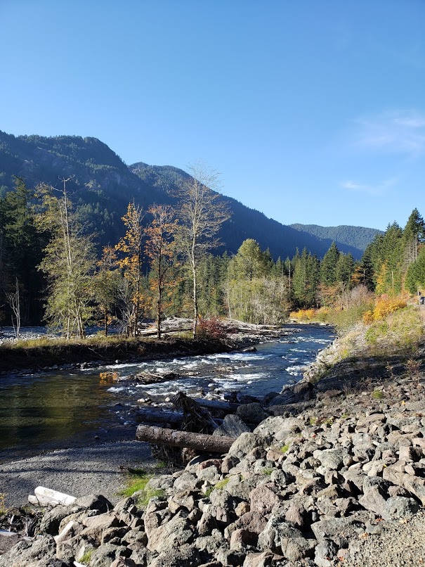 Elwah River vertical