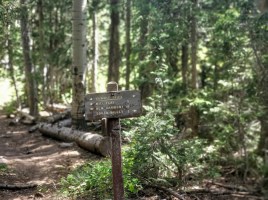 trail sign